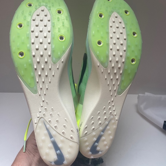 New Nike Zoom Victory XC 5 U Shoes Green AJ0847-702 Track Mens 7 - Picture 7 of 9